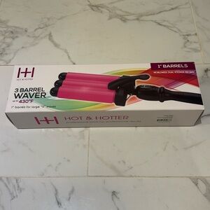 3 barrel waver hair curling iron 1” inch